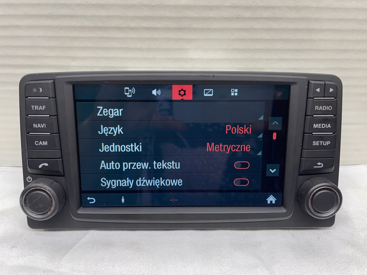 RADIO NAWIGACJA MAN TGS TGX EURO 6 81281006043 WYMIENIONY WYŚWIETLACZ - Navigációs rendszer - Teherautó: 2 kép. RADIO NAWIGACJA MAN TGS TGX EURO 6 81281006043 WYMIENIONY WYŚWIETLACZ - Navigációs rendszer - Teherautó: 2 kép.