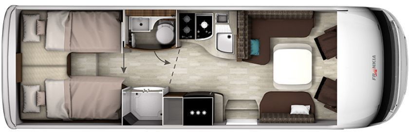 Frankia Titan I 790 GD Solar Klima Keramikv SOG ... - Integrált lakóautó: 2 kép. Frankia Titan I 790 GD Solar Klima Keramikv SOG ... - Integrált lakóautó: 2 kép.