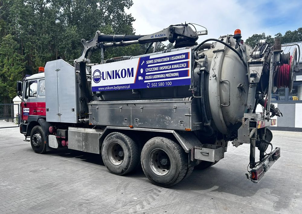 Steyr 26S41 (MAN) 6x4 Kaiser Aquastar WUKO - Szippantós autó: 3 kép. Steyr 26S41 (MAN) 6x4 Kaiser Aquastar WUKO - Szippantós autó: 3 kép.