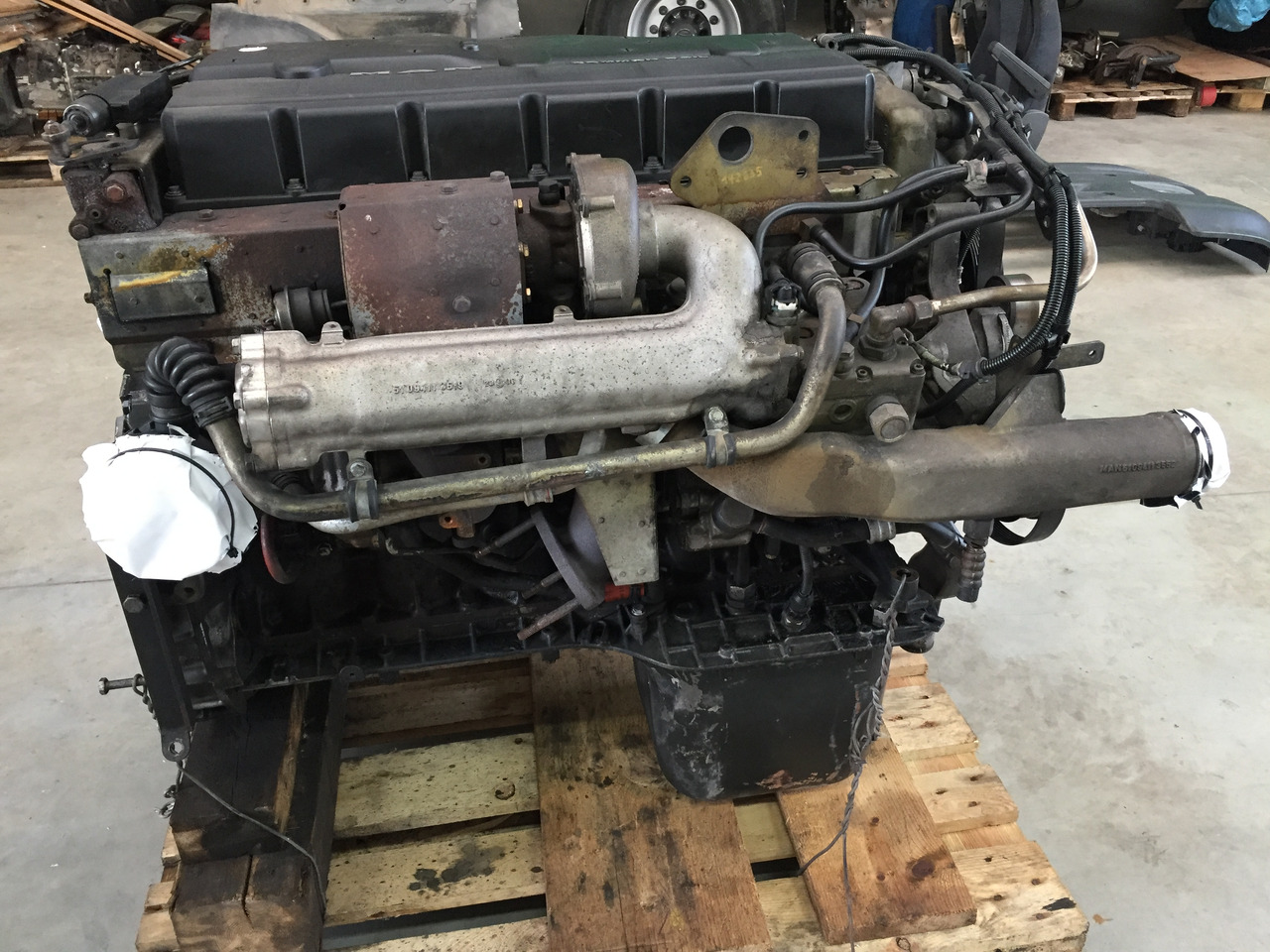 Gebrauchter Motor, MAN TGM 15.280, Motortyp: D 0836 LF 51, Euro 4 - Motor - Teherautó: 5 kép. Gebrauchter Motor, MAN TGM 15.280, Motortyp: D 0836 LF 51, Euro 4 - Motor - Teherautó: 5 kép.