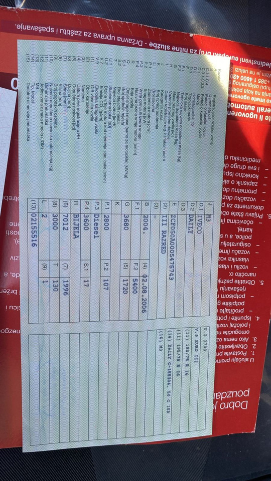 Iveco, 2004 god. - Minibusz, Kisbusz: 3 kép. Iveco, 2004 god. - Minibusz, Kisbusz: 3 kép.