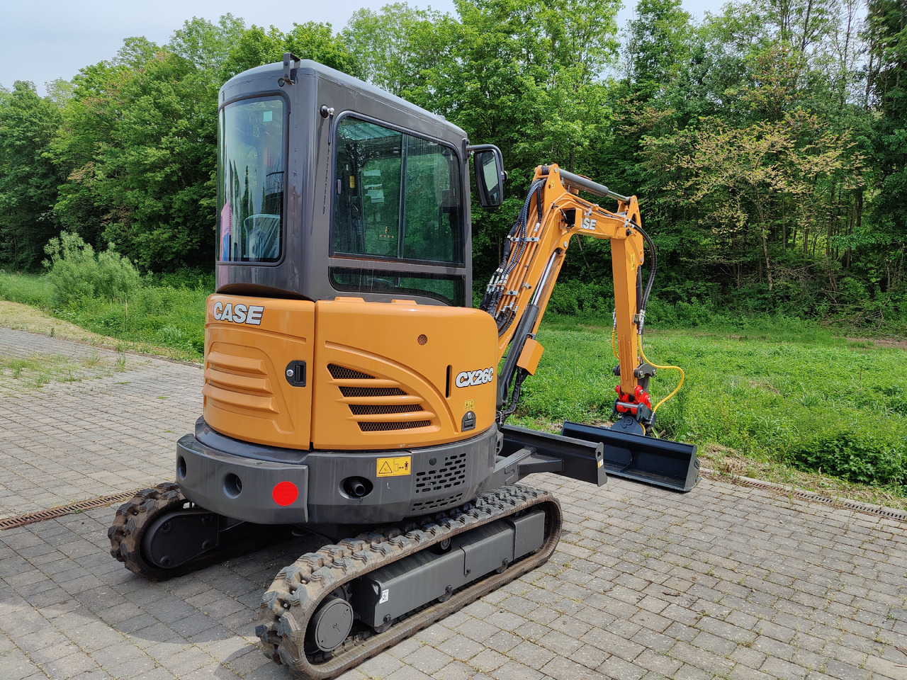 Case CX26C Minibagger m. Kabine NEU Komfortsitz HZG LED Scheinwerfer Joystick-Steuerung - Minikotró: 5 kép. Case CX26C Minibagger m. Kabine NEU Komfortsitz HZG LED Scheinwerfer Joystick-Steuerung - Minikotró: 5 kép.