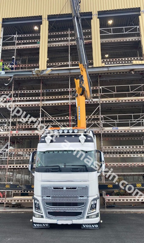 Platós teherautó, Darus autó Volvo FH 16.540: 8 kép.