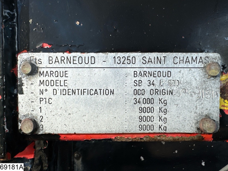 Barneoud Gas 50.543 Liter, LPG GPL Butane gas, 1 Comp - Tartályos félpótkocsi: 4 kép. Barneoud Gas 50.543 Liter, LPG GPL Butane gas, 1 Comp - Tartályos félpótkocsi: 4 kép.