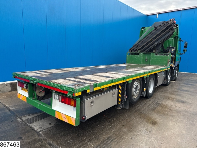 DAF CF 410 8x2, EURO 5, Palfinger, Remote, Retarder - Platós teherautó, Darus autó: 2 kép. DAF CF 410 8x2, EURO 5, Palfinger, Remote, Retarder - Platós teherautó, Darus autó: 2 kép.
