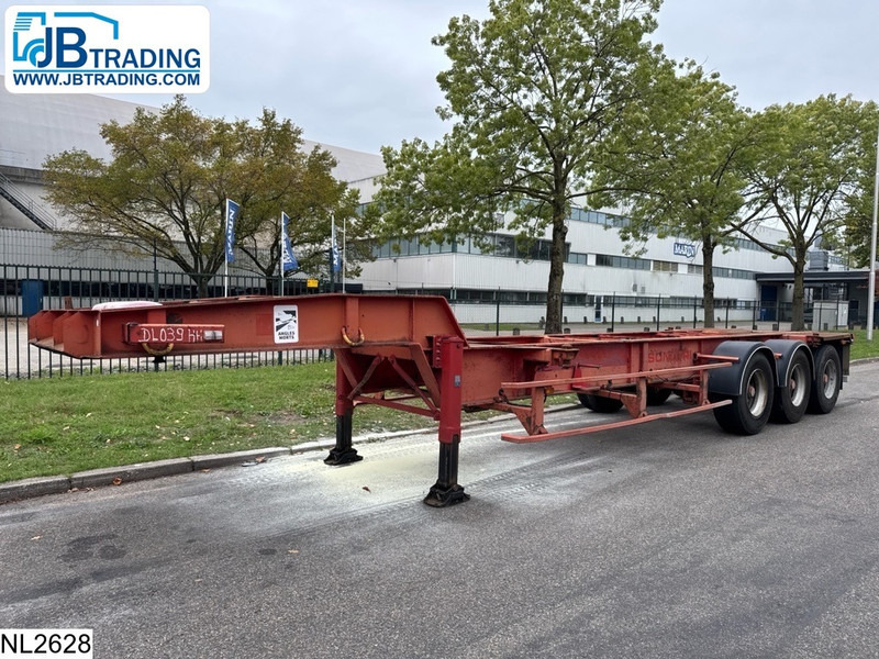 Fruehauf Chassis 20 ft, ADR - Félpótkocsi cserefelépítményes: 1 kép. Fruehauf Chassis 20 ft, ADR - Félpótkocsi cserefelépítményes: 1 kép.