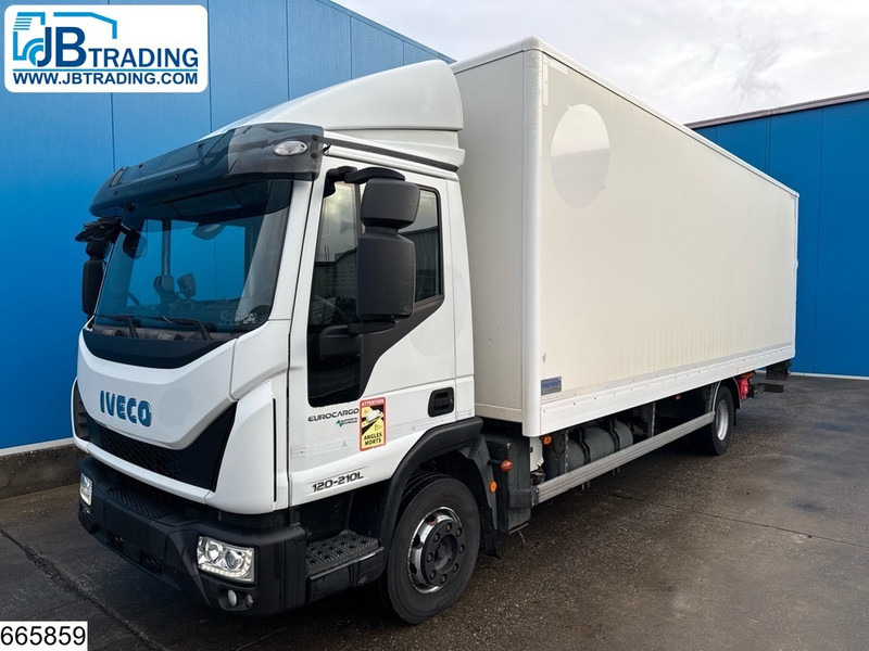 Iveco Eurocargo 120-210L CNG EURO 6, CNG,Palfinger, Telma, Manual transmission - Dobozos felépítményű teherautó: 1 kép. Iveco Eurocargo 120-210L CNG EURO 6, CNG,Palfinger, Telma, Manual transmission - Dobozos felépítményű teherautó: 1 kép.