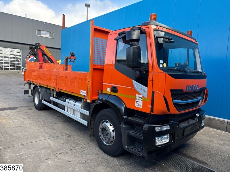 Iveco Stralis 310 EURO 6, Palfinger, Remote, Steel - Platós teherautó, Darus autó: 3 kép. Iveco Stralis 310 EURO 6, Palfinger, Remote, Steel - Platós teherautó, Darus autó: 3 kép.