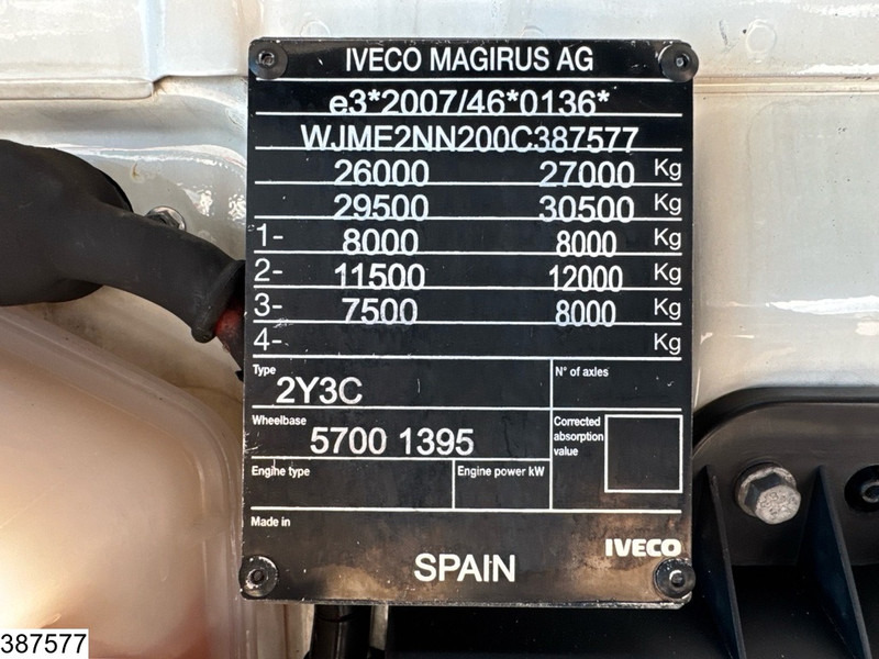 Iveco Stralis 330 CNG 6x2, EURO 6, Retarder, CNG lízing Iveco Stralis 330 CNG 6x2, EURO 6, Retarder, CNG: 7 kép.