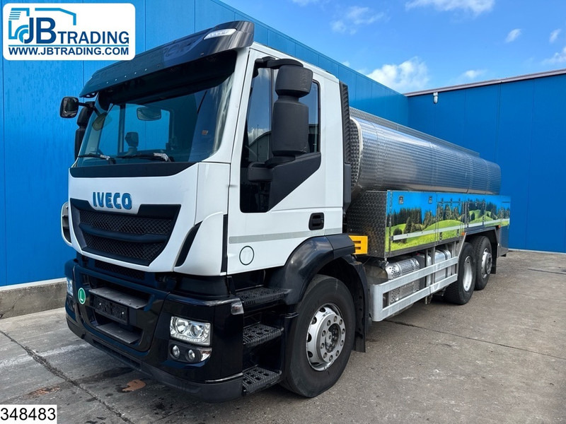 Iveco Stralis 460 6x2, EURO 6, 15,900 litres, Milk, Retarder - Tartályos teherautó: 1 kép. Iveco Stralis 460 6x2, EURO 6, 15,900 litres, Milk, Retarder - Tartályos teherautó: 1 kép.