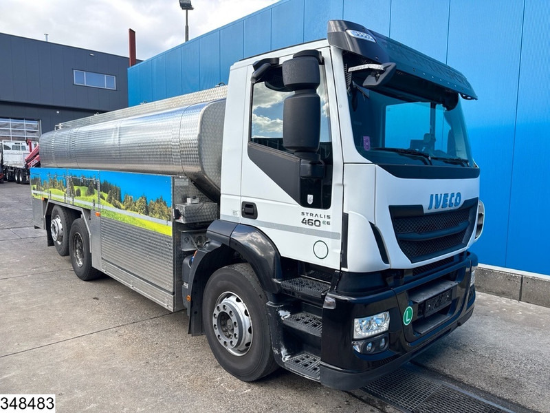 Iveco Stralis 460 6x2, EURO 6, 15,900 litres, Milk, Retarder - Tartályos teherautó: 3 kép. Iveco Stralis 460 6x2, EURO 6, 15,900 litres, Milk, Retarder - Tartályos teherautó: 3 kép.