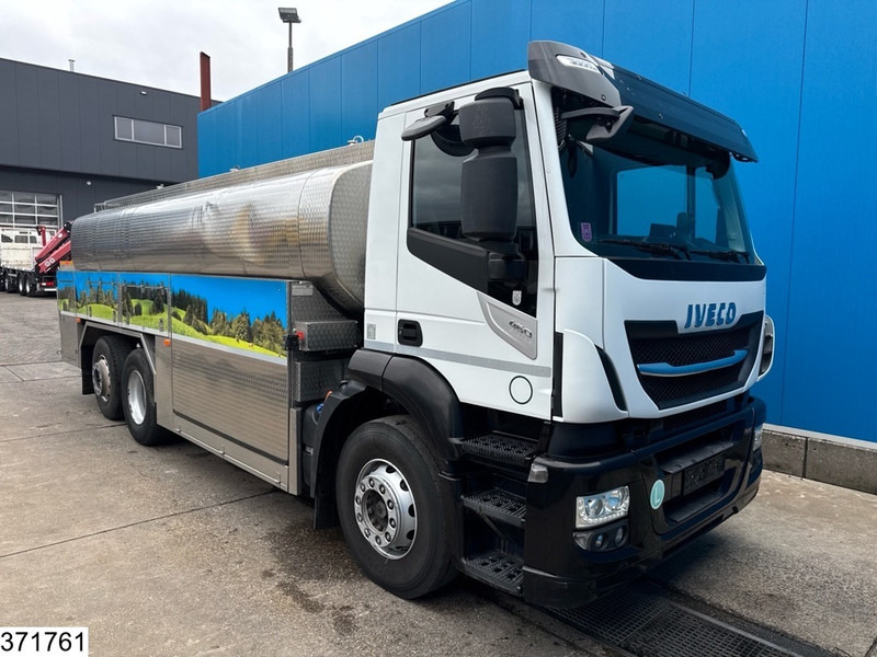 Iveco Stralis 460 6x2, EURO 6, 15,900 litres, Milk, Retarder, Lenk - Tartályos teherautó: 3 kép. Iveco Stralis 460 6x2, EURO 6, 15,900 litres, Milk, Retarder, Lenk - Tartályos teherautó: 3 kép.