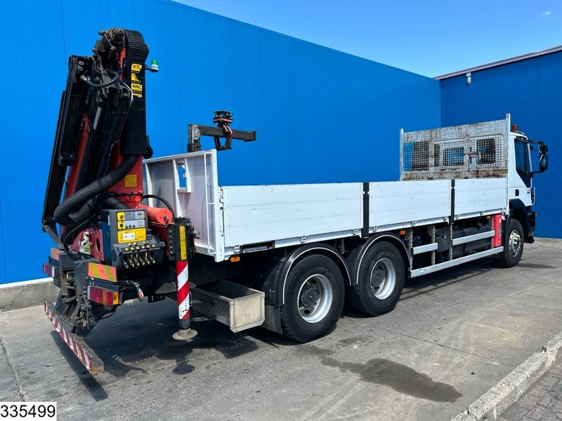 Iveco Trakker 360 6X4, EURO 6, Steel suspension, Palfinger - Platós teherautó, Darus autó: 2 kép. Iveco Trakker 360 6X4, EURO 6, Steel suspension, Palfinger - Platós teherautó, Darus autó: 2 kép.