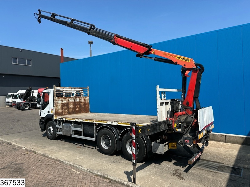 Iveco Trakker 410 6X4, EURO 6, Retarder, Palfinger - Platós teherautó, Darus autó: 4 kép. Iveco Trakker 410 6X4, EURO 6, Retarder, Palfinger - Platós teherautó, Darus autó: 4 kép.