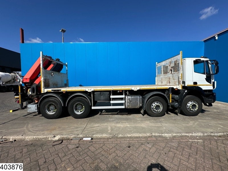 Platós teherautó, Darus autó Iveco X-Way 360 8x4, EURO 6, Palfinger, Remote, Steel suspenion: 16 kép.