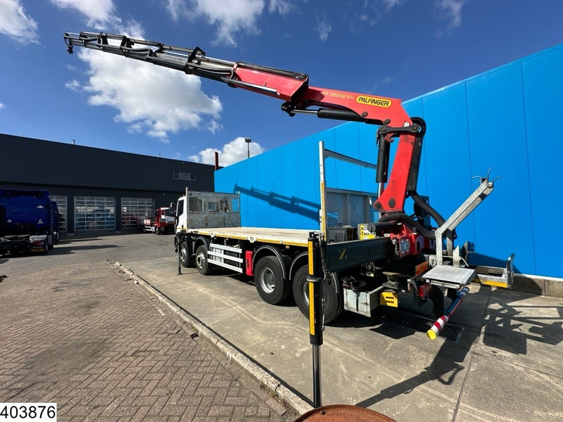 Iveco X-Way 360 8x4, EURO 6, Palfinger, Remote, Steel suspenion - Platós teherautó, Darus autó: 4 kép. Iveco X-Way 360 8x4, EURO 6, Palfinger, Remote, Steel suspenion - Platós teherautó, Darus autó: 4 kép.