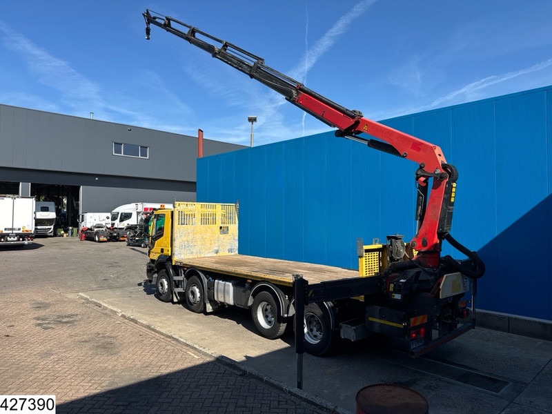 Iveco X-Way 480 8X4, EURO 6D, Retarder, Palfinger - Platós teherautó, Darus autó: 4 kép. Iveco X-Way 480 8X4, EURO 6D, Retarder, Palfinger - Platós teherautó, Darus autó: 4 kép.