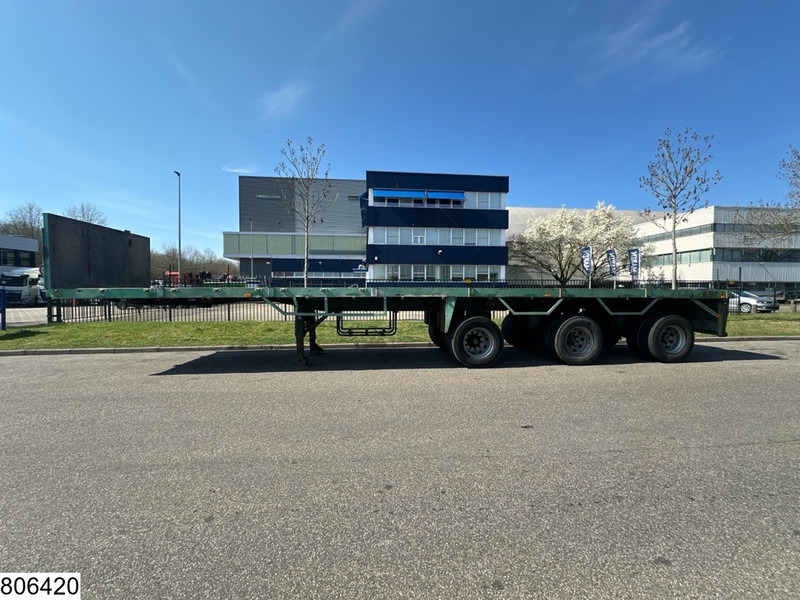 Kennis open laadbak 2x steering axle - Platós félpótkocsi: 2 kép. Kennis open laadbak 2x steering axle - Platós félpótkocsi: 2 kép.