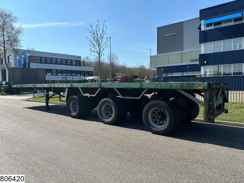 Kennis open laadbak 2x steering axle - Platós félpótkocsi: 3 kép. Kennis open laadbak 2x steering axle - Platós félpótkocsi: 3 kép.