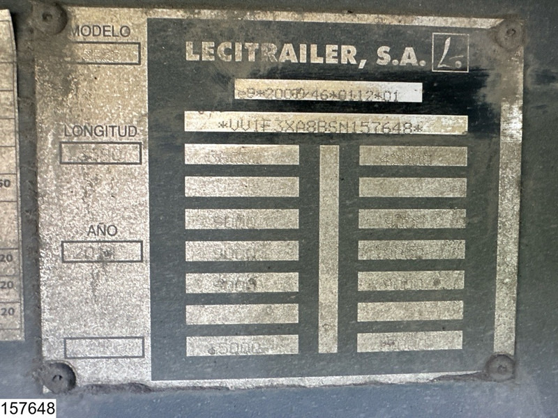 Lecitrailer Koel vries Carrier Vector 1350, Dhollandia - Félpótkocsi hűtős: 4 kép. Lecitrailer Koel vries Carrier Vector 1350, Dhollandia - Félpótkocsi hűtős: 4 kép.