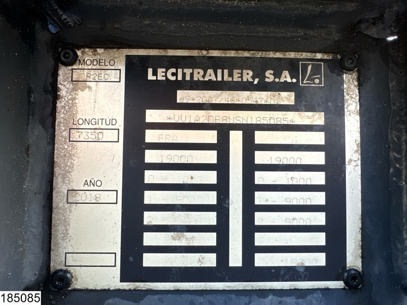 Lecitrailer Middenas BDF-Systeem - Pótkocsi cserefelépítményes: 4 kép. Lecitrailer Middenas BDF-Systeem - Pótkocsi cserefelépítményes: 4 kép.