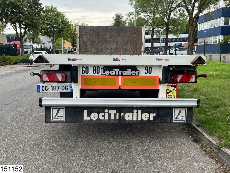 Lecitrailer Middenas - Platós pótkocsi: 4 kép. Lecitrailer Middenas - Platós pótkocsi: 4 kép.