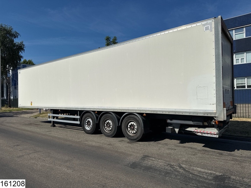 Lecitrailer gesloten bak Dhollandia - Félpótkocsi dobozos: 3 kép. Lecitrailer gesloten bak Dhollandia - Félpótkocsi dobozos: 3 kép.
