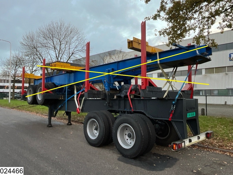 Legras Openlaadbak Wood transport, Steel suspension - Rönkszállító félpótkocsi: 5 kép. Legras Openlaadbak Wood transport, Steel suspension - Rönkszállító félpótkocsi: 5 kép.