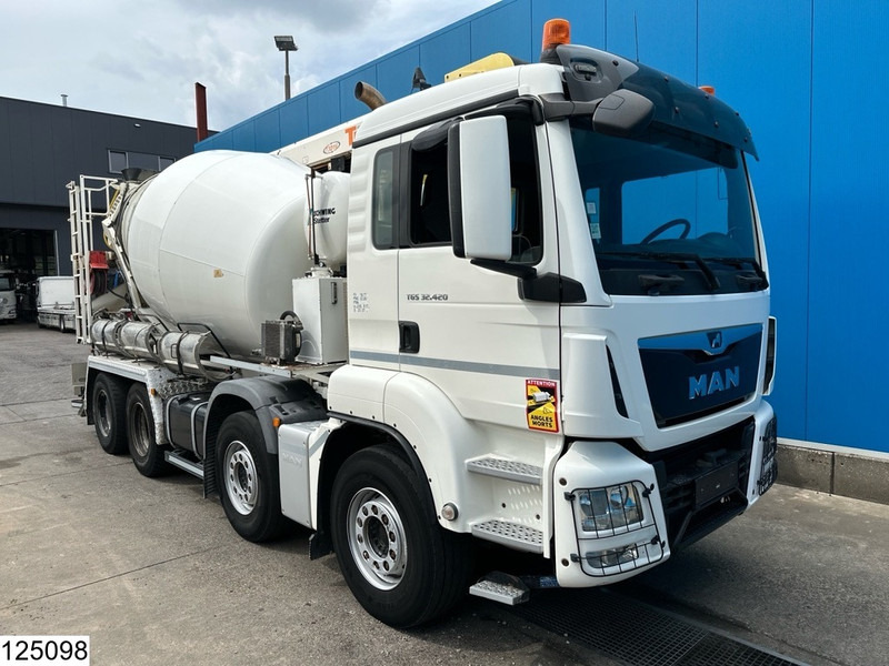 MAN TGS 32 420 8X4, EURO 6, Stetter - Betonmixer: 4 kép. MAN TGS 32 420 8X4, EURO 6, Stetter - Betonmixer: 4 kép.