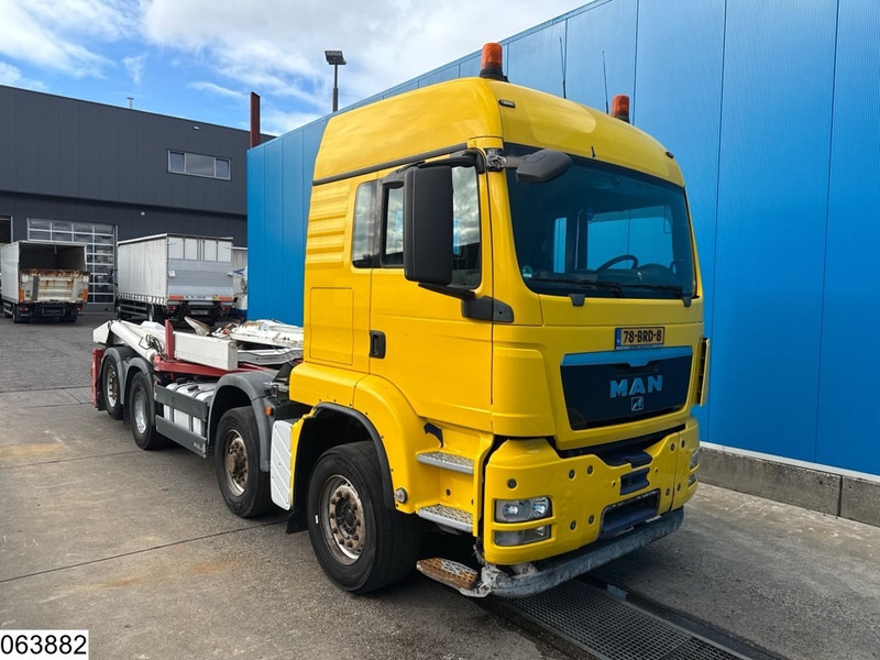 MAN TGS 34 480 8x2 / 8x4, EURO 5, Silosteller - Cserefelépítményes teherautó: 3 kép. MAN TGS 34 480 8x2 / 8x4, EURO 5, Silosteller - Cserefelépítményes teherautó: 3 kép.