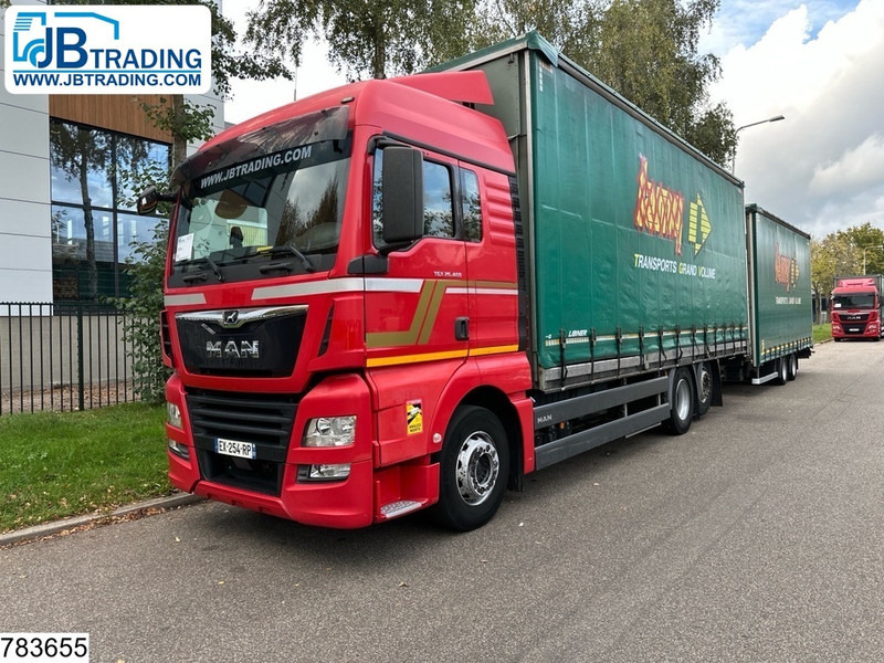 MAN TGX 26 460 6x2, EURO 6, Combi, Retarder, Lifitng roof - Ponyvás teherautó: 1 kép. MAN TGX 26 460 6x2, EURO 6, Combi, Retarder, Lifitng roof - Ponyvás teherautó: 1 kép.
