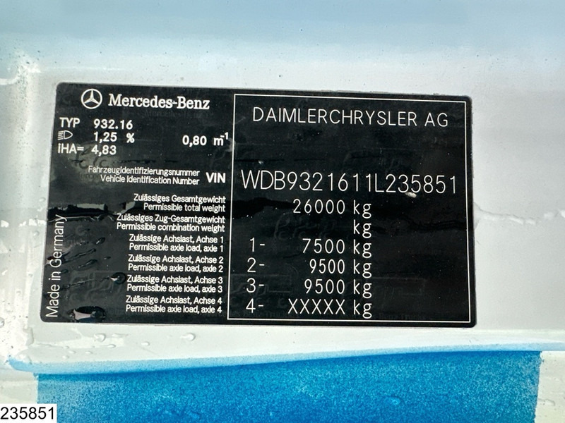 Mercedes-Benz Actros 3344 EURO 5, Leaf spring, Retarder - Billenőplatós teherautó: 5 kép. Mercedes-Benz Actros 3344 EURO 5, Leaf spring, Retarder - Billenőplatós teherautó: 5 kép.
