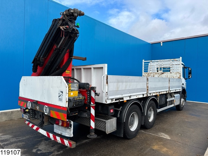 Mercedes-Benz Arocs 2636 6x4, EURO 6, Palfinger, Leaf suspension - Platós teherautó, Darus autó: 2 kép. Mercedes-Benz Arocs 2636 6x4, EURO 6, Palfinger, Leaf suspension - Platós teherautó, Darus autó: 2 kép.