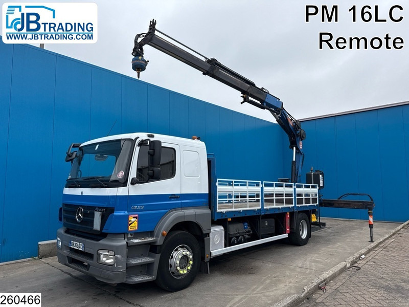 Mercedes-Benz Axor 1829 Manual, PM, Remote control - Platós teherautó, Darus autó: 1 kép. Mercedes-Benz Axor 1829 Manual, PM, Remote control - Platós teherautó, Darus autó: 1 kép.