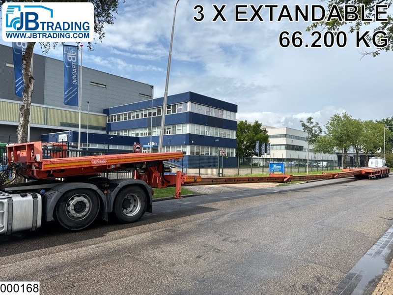 Nooteboom Lowbed 66.200 KG, 41.35 m, 3 X Extandable - Félpótkocsi mélybölcsős: 1 kép. Nooteboom Lowbed 66.200 KG, 41.35 m, 3 X Extandable - Félpótkocsi mélybölcsős: 1 kép.
