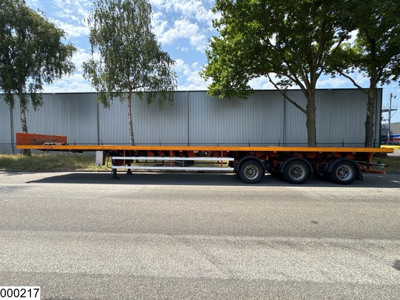 Nooteboom open laadbak 55000 KG, 34.85 m, 2 X Extandable - Platós félpótkocsi: 3 kép. Nooteboom open laadbak 55000 KG, 34.85 m, 2 X Extandable - Platós félpótkocsi: 3 kép.