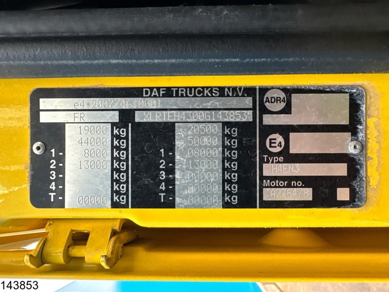 Nyergesvontató DAF XF 460 EURO 6, Retarder, ACC: 7 kép.