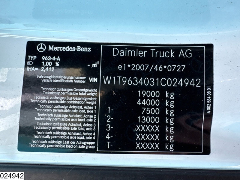 Nyergesvontató Mercedes-Benz Actros 1845 EURO 6: 7 kép.