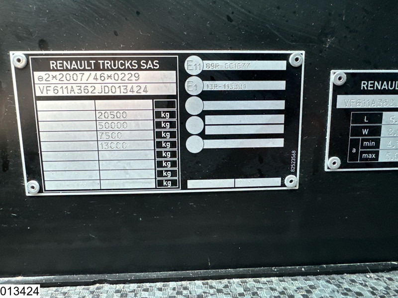Renault T 480 EURO 6, Airco - Nyergesvontató: 5 kép. Renault T 480 EURO 6, Airco - Nyergesvontató: 5 kép.