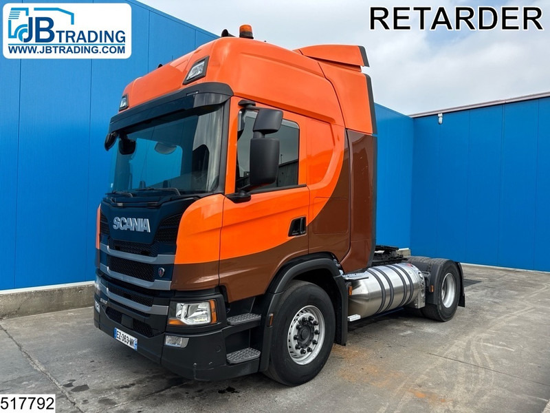 Scania G 410 LNG, EURO 6, Retarder - Nyergesvontató: 1 kép. Scania G 410 LNG, EURO 6, Retarder - Nyergesvontató: 1 kép.