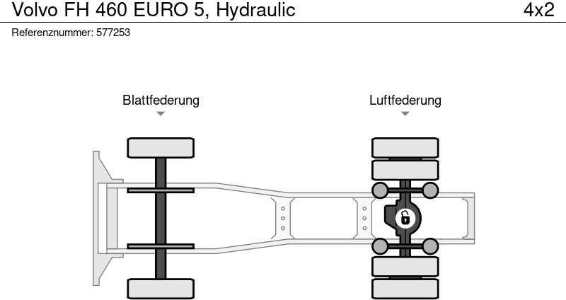 Nyergesvontató Volvo FH 460 EURO 5, Hydraulic: 12 kép. Nyergesvontató Volvo FH 460 EURO 5, Hydraulic: 12 kép.
