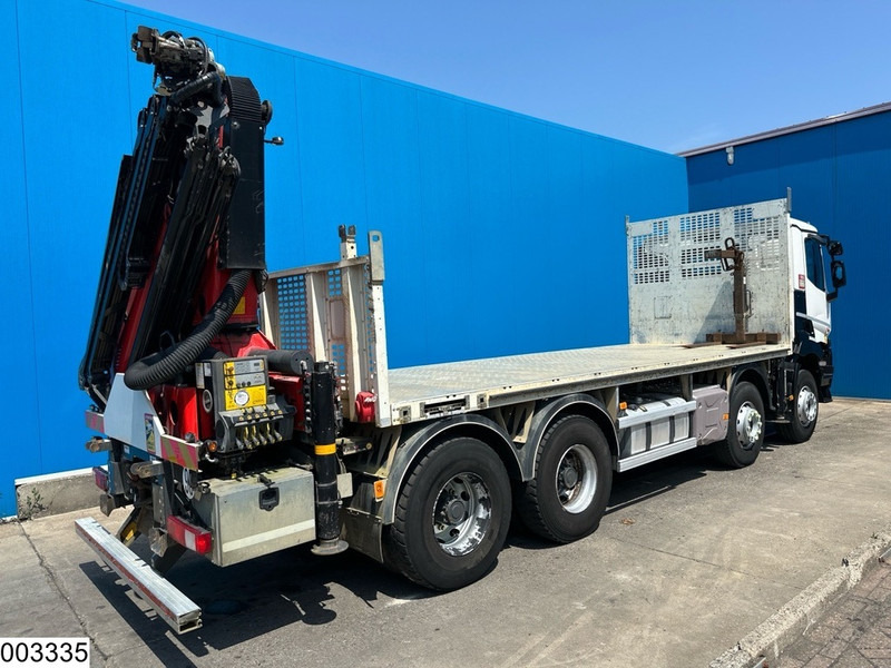 Renault C 430 8X4, EURO 6, Steel suspension, Palfinger - Platós teherautó, Darus autó: 2 kép. Renault C 430 8X4, EURO 6, Steel suspension, Palfinger - Platós teherautó, Darus autó: 2 kép.