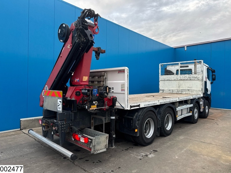 Renault C 440 8x4, EURO 6, HMF, Remote - Platós teherautó, Darus autó: 2 kép. Renault C 440 8x4, EURO 6, HMF, Remote - Platós teherautó, Darus autó: 2 kép.