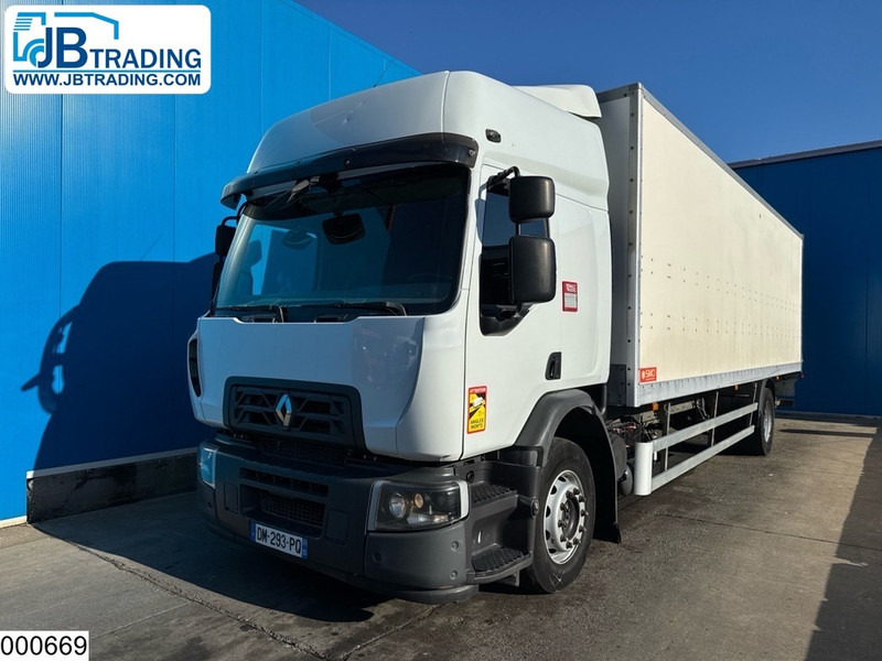 Renault D 19 320 EURO 6, Palfinger - Dobozos felépítményű teherautó: 1 kép. Renault D 19 320 EURO 6, Palfinger - Dobozos felépítményű teherautó: 1 kép.