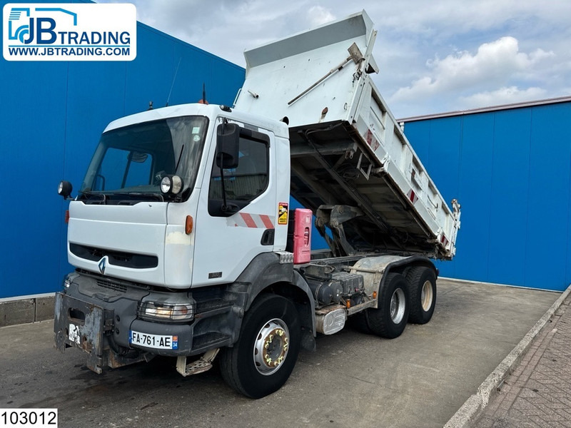 Renault Kerax 320 6x4, EURO 3, Manual, Steelsuspension - Billenőplatós teherautó: 1 kép. Renault Kerax 320 6x4, EURO 3, Manual, Steelsuspension - Billenőplatós teherautó: 1 kép.