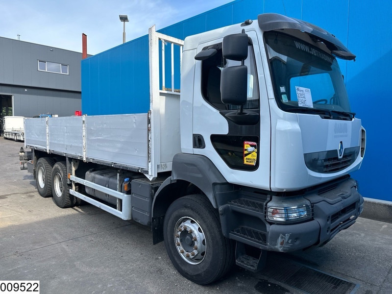 Renault Kerax 380 Dxi 6X4, EURO 5, Steel suspension - Platós teherautó: 3 kép. Renault Kerax 380 Dxi 6X4, EURO 5, Steel suspension - Platós teherautó: 3 kép.