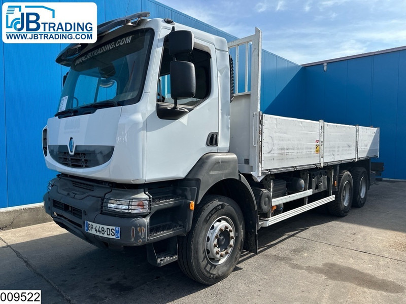 Renault Kerax 380 Dxi 6X4, EURO 5, Steel suspension - Platós teherautó: 1 kép. Renault Kerax 380 Dxi 6X4, EURO 5, Steel suspension - Platós teherautó: 1 kép.