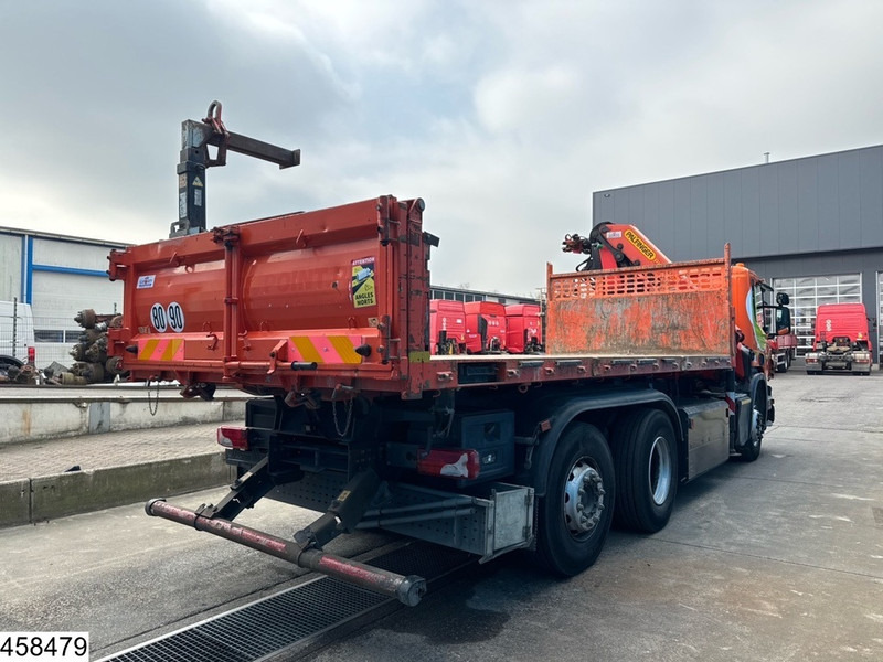Scania P 340 6x2, CNG, Retarder, Palfinger, Remote - Billenőplatós teherautó, Darus autó: 2 kép. Scania P 340 6x2, CNG, Retarder, Palfinger, Remote - Billenőplatós teherautó, Darus autó: 2 kép.