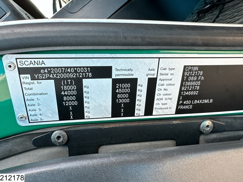Scania P 450 EURO 6, Retarder, Hydraulic - Autószállító teherautó: 5 kép. Scania P 450 EURO 6, Retarder, Hydraulic - Autószállító teherautó: 5 kép.
