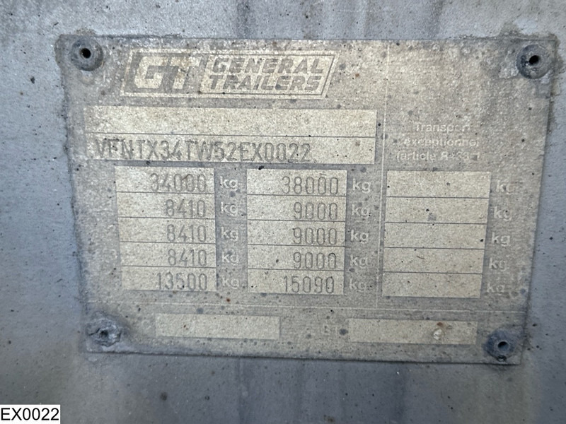 Tartályos félpótkocsi Trailor Bitum 34120 Liter, 1 Compartment: 11 kép.